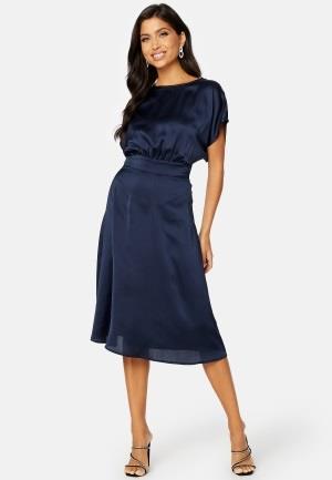 Bubbleroom Occasion Ophelia Open Back Dress Dark blue L