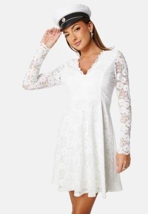 Bubbleroom Occasion Shayna Lace dress White XS
