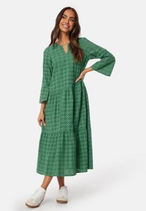 Happy Holly Noralie Broderie Anglaise Dress Green 36/38