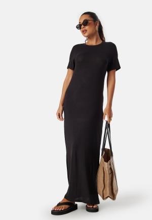 Pieces Pcsofia T-Shirt Maxi Dress Black XL