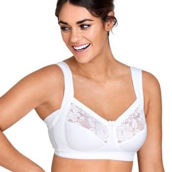 Miss Mary Lovely Lace Support Soft Bra BH Vit F 80 Dam