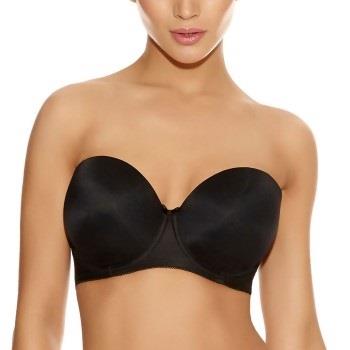 Freya BH Deco Moulded Strapless Bra Svart H 75 Dam