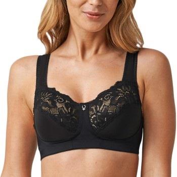 Abecita BH Support Soft Bra 144189 Svart B 80 Dam