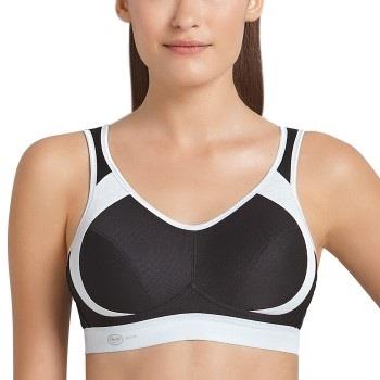 Anita BH Active Extreme Control Sports Bra Svart/Vit H 65 Dam