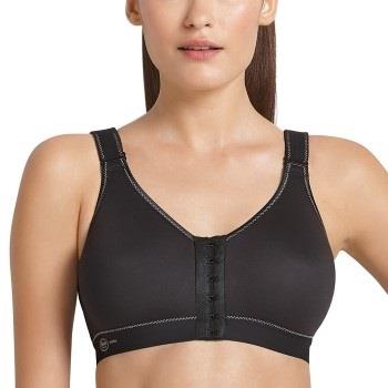 Anita BH Active Front Closure Sports Bra Svart B 70 Dam