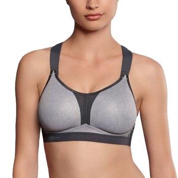 Anita BH Active Racerback Sports Bra Gråmelerad A 90 Dam