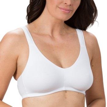 Trofe Comfort Lounge Bra BH Vit bomull C 95 Dam