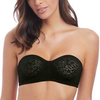 Wacoal BH Halo Lace Strapless Bra Svart E 80 Dam