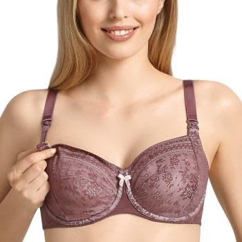 Anita BH Fleur Underwire Nursing Bra Berry/Lilac polyamid F 95 Dam