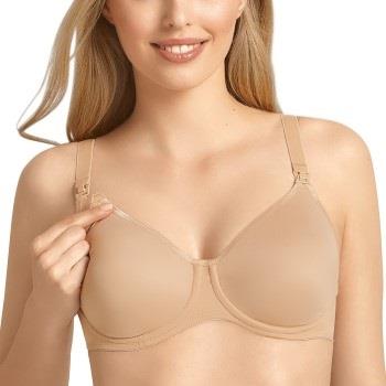 Anita BH Microfiber Underwire Nursing Bra Beige F 85 Dam