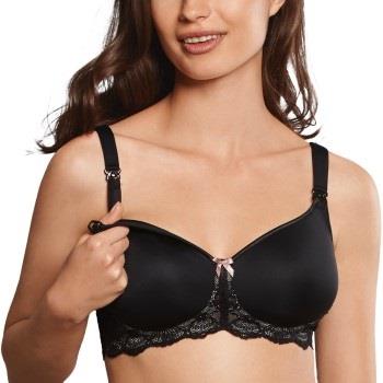 Anita BH Miss Lovely Nursing Bra Svart D 75 Dam