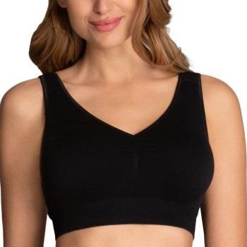 Anita BH Lotta Bralette Svart nylon Large Dam