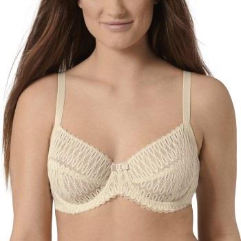 Triumph BH Aura Spotlight Underwire Bra Creme D 70 Dam