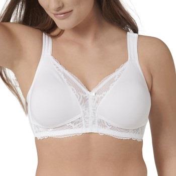 Triumph BH Modern Lace Cotton Soft Bra Vit A 75 Dam