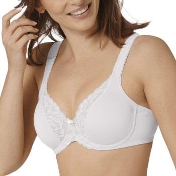 Triumph BH Modern Lace Cotton Underwire Bra Vit B 80 Dam