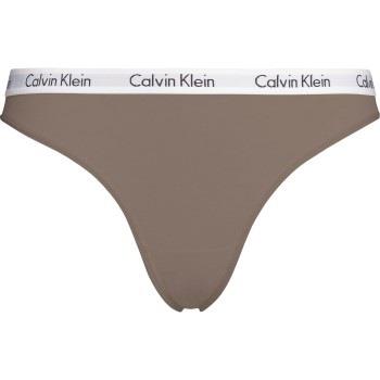 Calvin Klein Trosor Carousel Bikini Brun bomull Large Dam