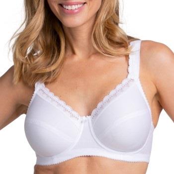 Miss Mary Cotton Comfort Underwired Bra BH Vit C 80 Dam