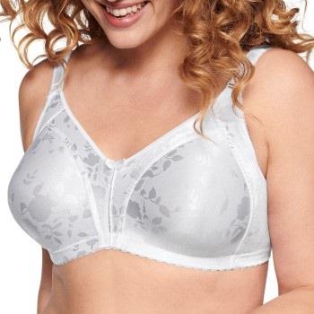 NATURANA BH Heritage Minimizer Soft Bra Floral Vit polyamid C 85 Dam