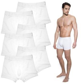 Bread and Boxers Boxer Briefs Kalsonger 6P Vit ekologisk bomull Large ...