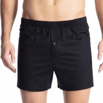 Calida Kalsonger Cotton Code Boxer Shorts With Fly Svart bomull Medium...