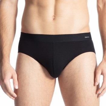 Calida Kalsonger Cotton Code Brief Svart bomull Medium Herr