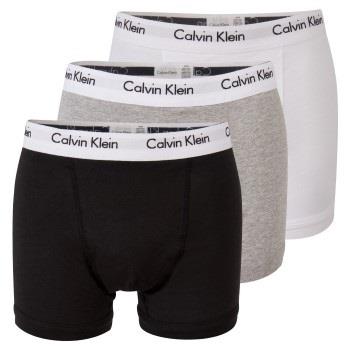 Calvin Klein Kalsonger 3P Cotton Stretch Trunks Flerfärgad bomull Smal...
