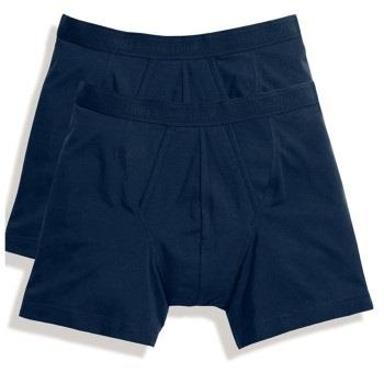 Fruit of the Loom Kalsonger 2P Classic Boxer Marin bomull XX-Large Her...