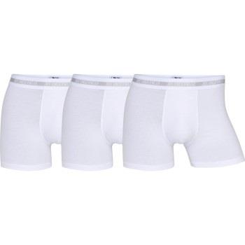 JBS Kalsonger 3P Bamboo Boxers Vit Small Herr