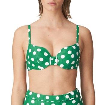 Marie Jo Rosalie Heart Shape Padded Bikini Top Grön C 75 Dam
