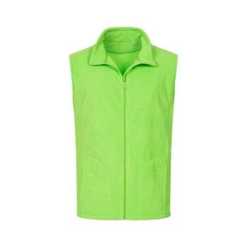 Stedman Active Fleece Vest For Men Grön polyester Small Herr