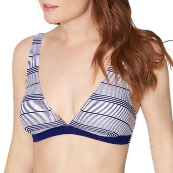 Triumph Summer Waves Padded Bikini Bra Blå Mönstrad D 38 Dam