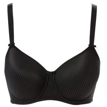 Trofe Sanna Underwire Stripe Bra BH Svart D 90 Dam