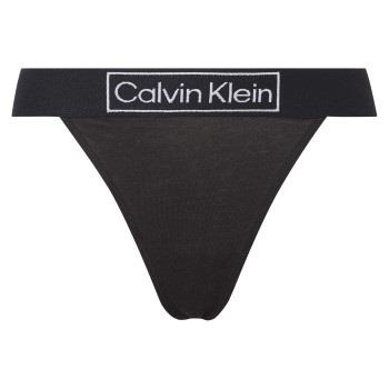 Calvin Klein Trosor Reimagined Heritage High Leg Thong Svart Medium Da...