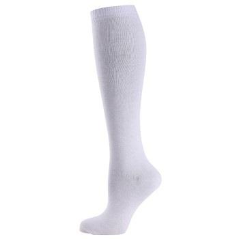 Trofe Cotton Knee Socks Strumpor Vit Strl 39/42 Dam