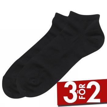 Dovre Strumpor 2P Cotton Sneaker Sock Svart Strl 40/45