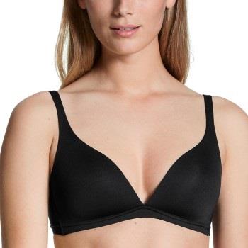 Calida BH Eco Sense Soft Moulded Triangle Bra Svart A 80 Dam