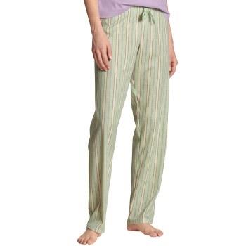 Calida Favourites Botanic Pyjama Pants Ljusgrön bomull X-Small Dam
