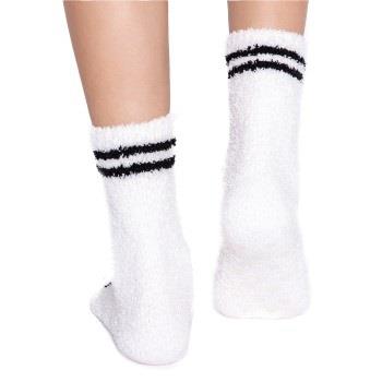 PJ Salvage Strumpor Fun Socks Fur Mama Vit Mönstrad polyester One Size...