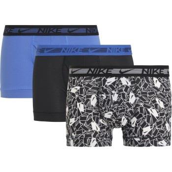 Nike Kalsonger 3P Dri-Fit Ultra Stretch Micro Boxer Svart/Blå polyeste...