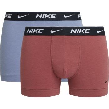 Nike Kalsonger 2P Everyday Cotton Stretch Trunk Röd/Lila bomull X-Larg...