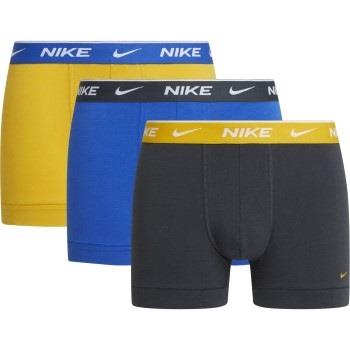 Nike Kalsonger 3P Everyday Essentials Cotton Stretch Trunk Blå/Gul bom...
