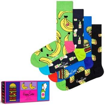 Happy socks Strumpor 4P Yummy Yummy Socks Gift Set Flerfärgad bomull S...