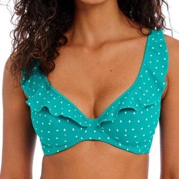 Freya Jewel Cove High Apex Bikini Top With J-Hook Turkos D 75 Dam