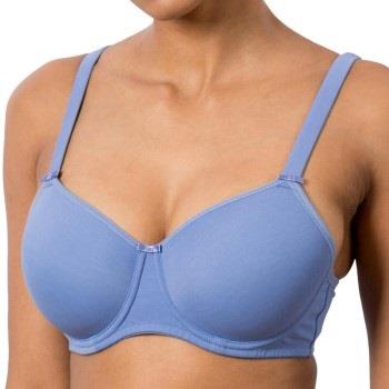 Trofe Sanna T-shirt Underwire Bra BH Blå C 80 Dam