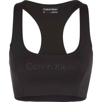 Calvin Klein BH Sport Medium Support Sports Bra Svart Medium Dam