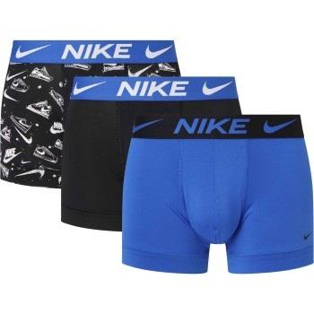 Nike Kalsonger 3P Everyday Essentials Micro Trunks Blå Mönstrad polyes...