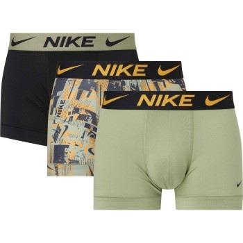 Nike Kalsonger 3P Everyday Essentials Micro Trunks Grön/orange polyest...