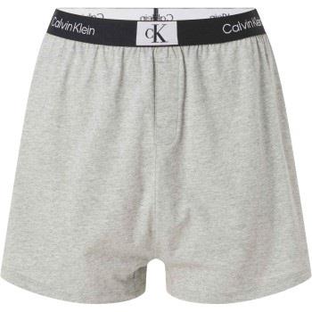 Calvin Klein CK96 Pyjama Shorts Grå bomull Medium Dam