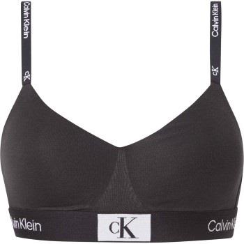Calvin Klein BH CK96 String Bralette Svart bomull X-Large Dam