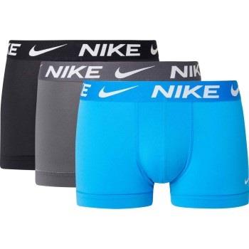 Nike Kalsonger 3P Everyday Essentials Micro Trunks Grå/Blå polyester M...